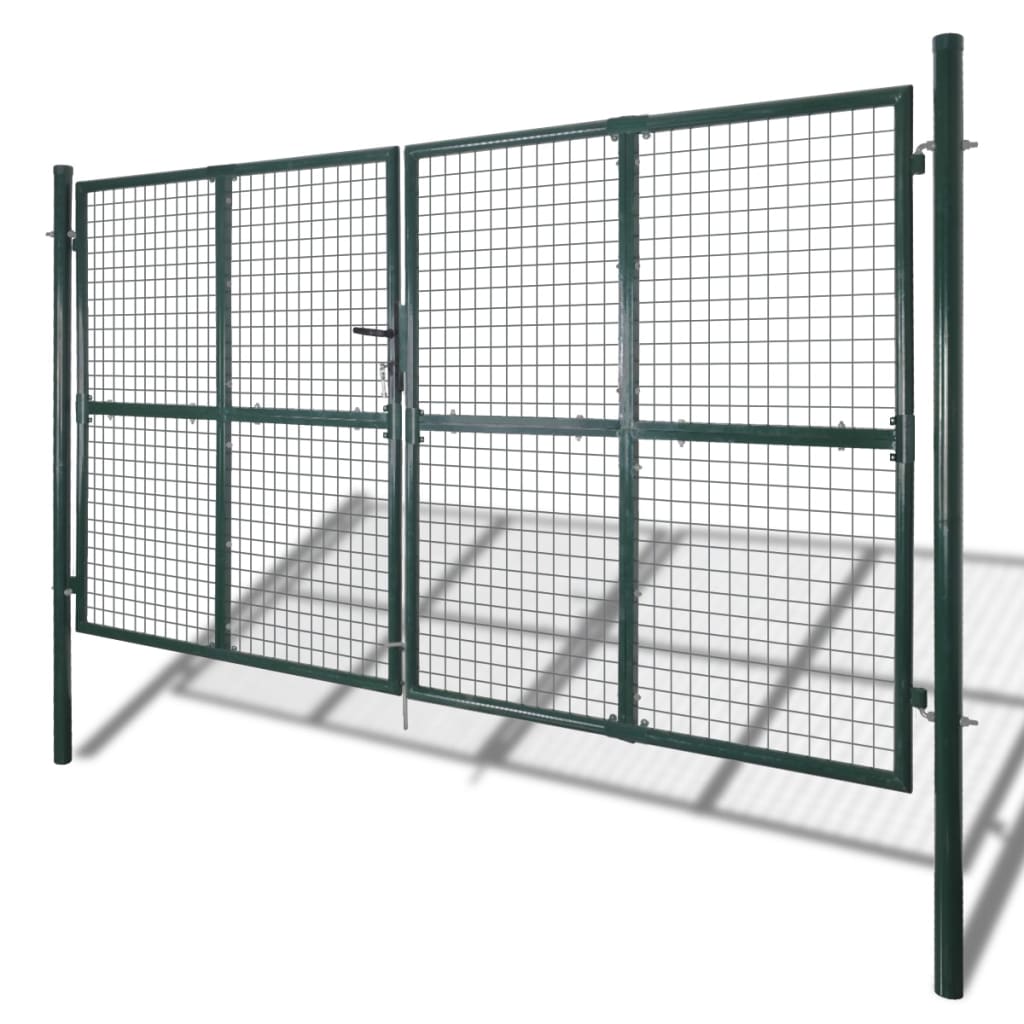 Garden Mesh Gate Fence Door Wall Grille 289 x 175 cm