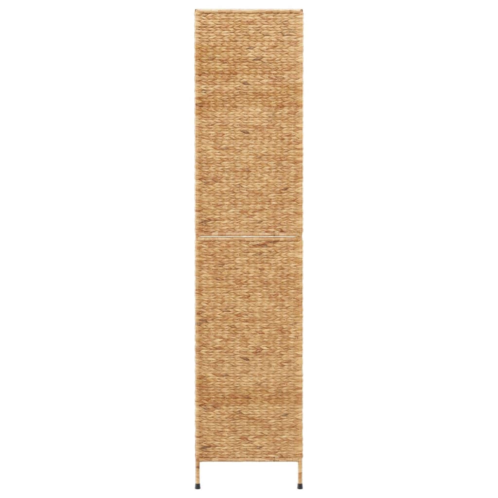 vidaXL Room Divider 5-Panel 205x180 cm Water Hyacinth