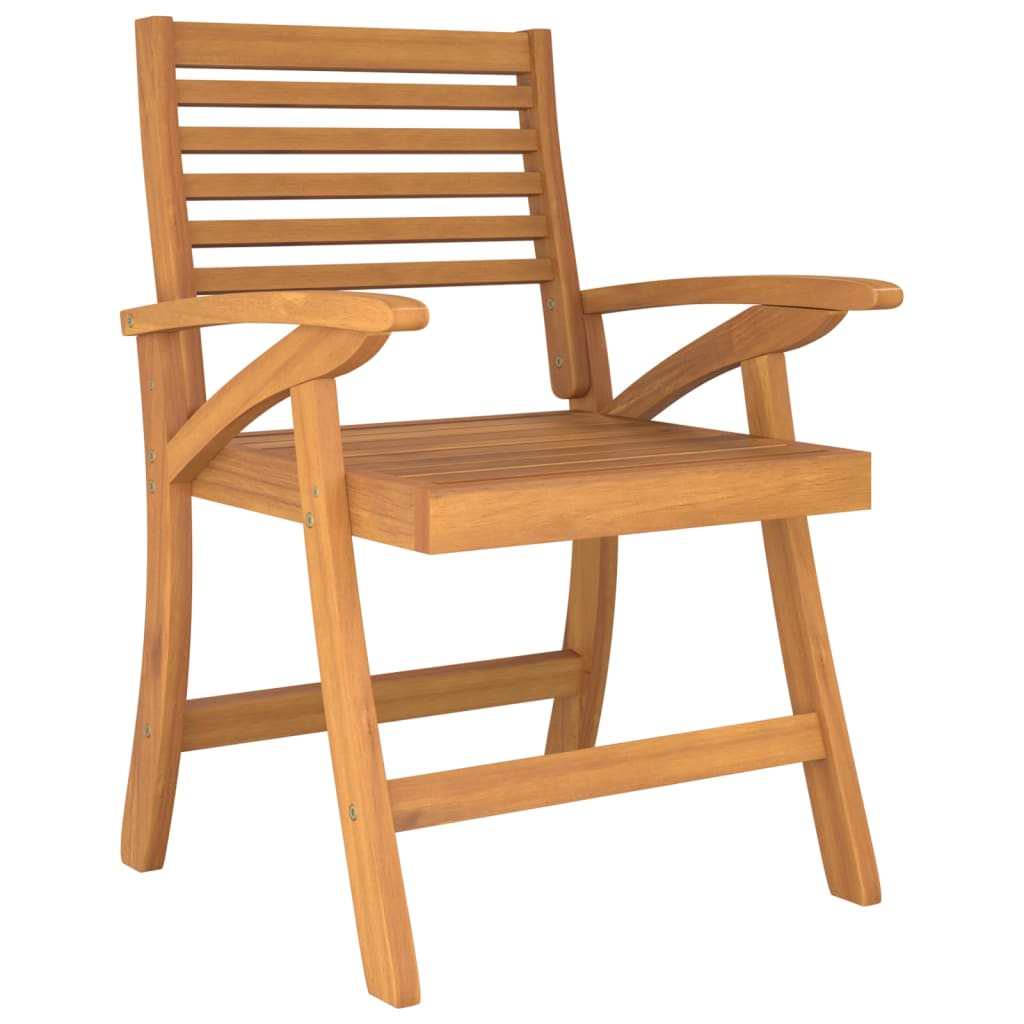 vidaXL Garden Chairs 4 pcs 58x58x87 cm Solid Wood Acacia