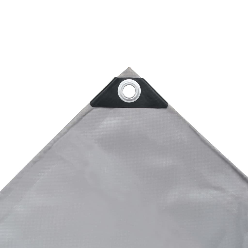 vidaXL Tarpaulin 650 g/m² 3x6 m Grey