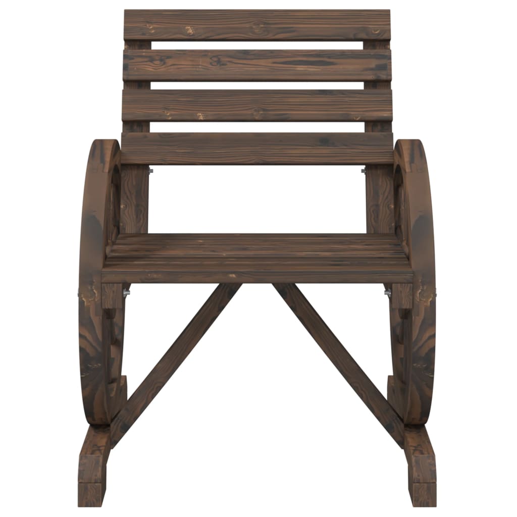 vidaXL Garden Chair 58x58x78.5 cm Solid Wood Fir