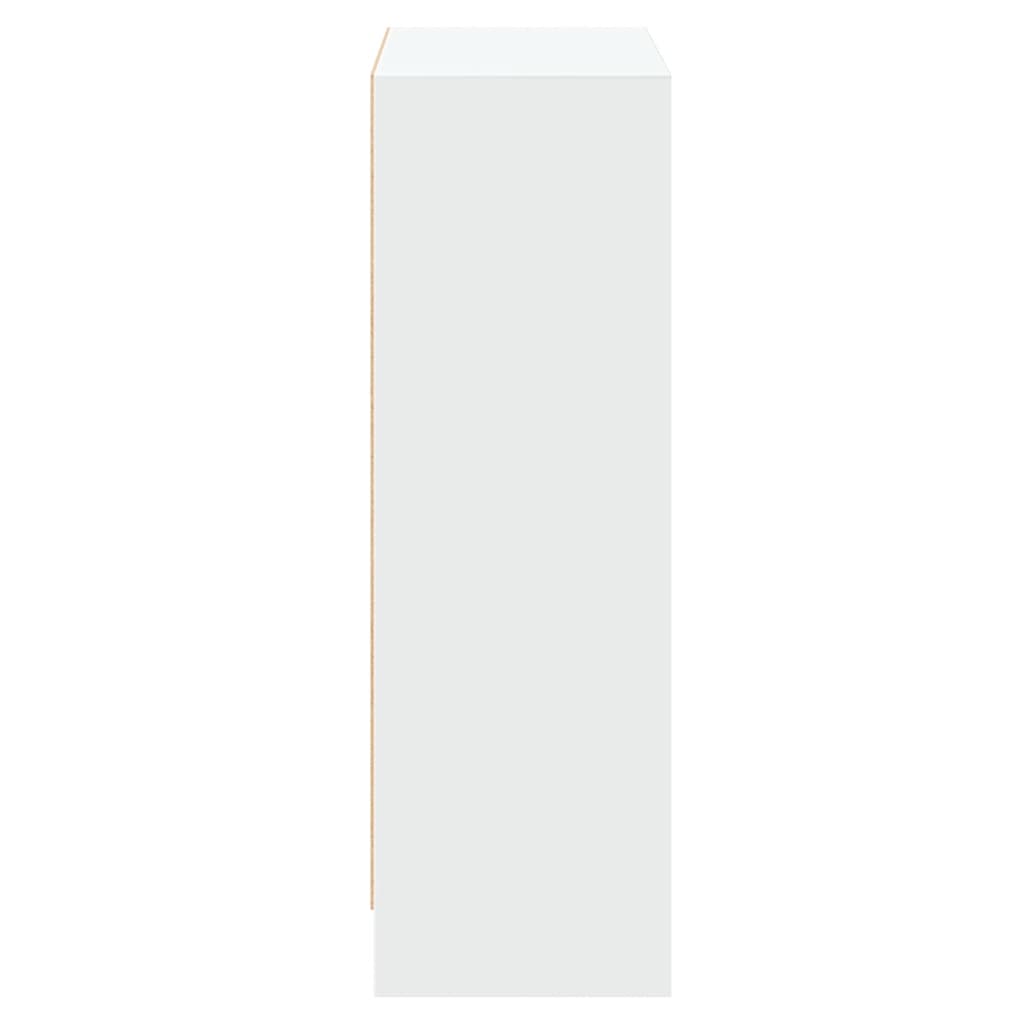 vidaXL Bookshelf White 60x24x76 cm Engineered Wood