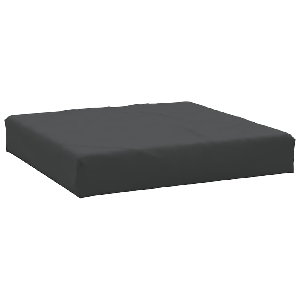 vidaXL Pallet Cushions 2 pcs Black Oxford Fabric