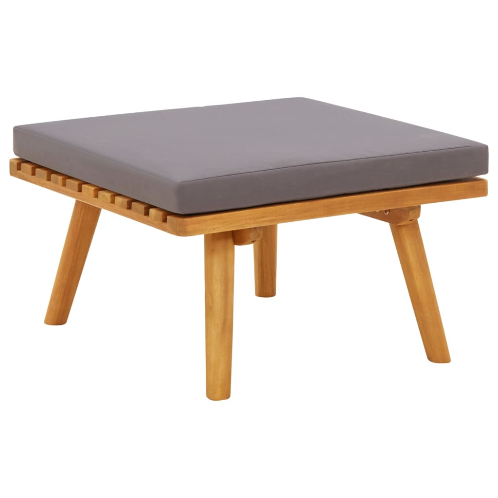 vidaXL 8 Piece Garden Lounge Set with Cushions Solid Wood Acacia
