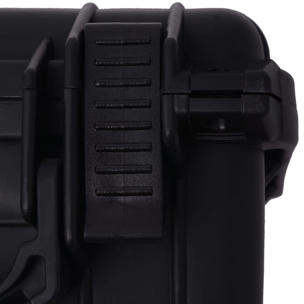 vidaXL Protective Case Black 27x24.6x12.4 cm