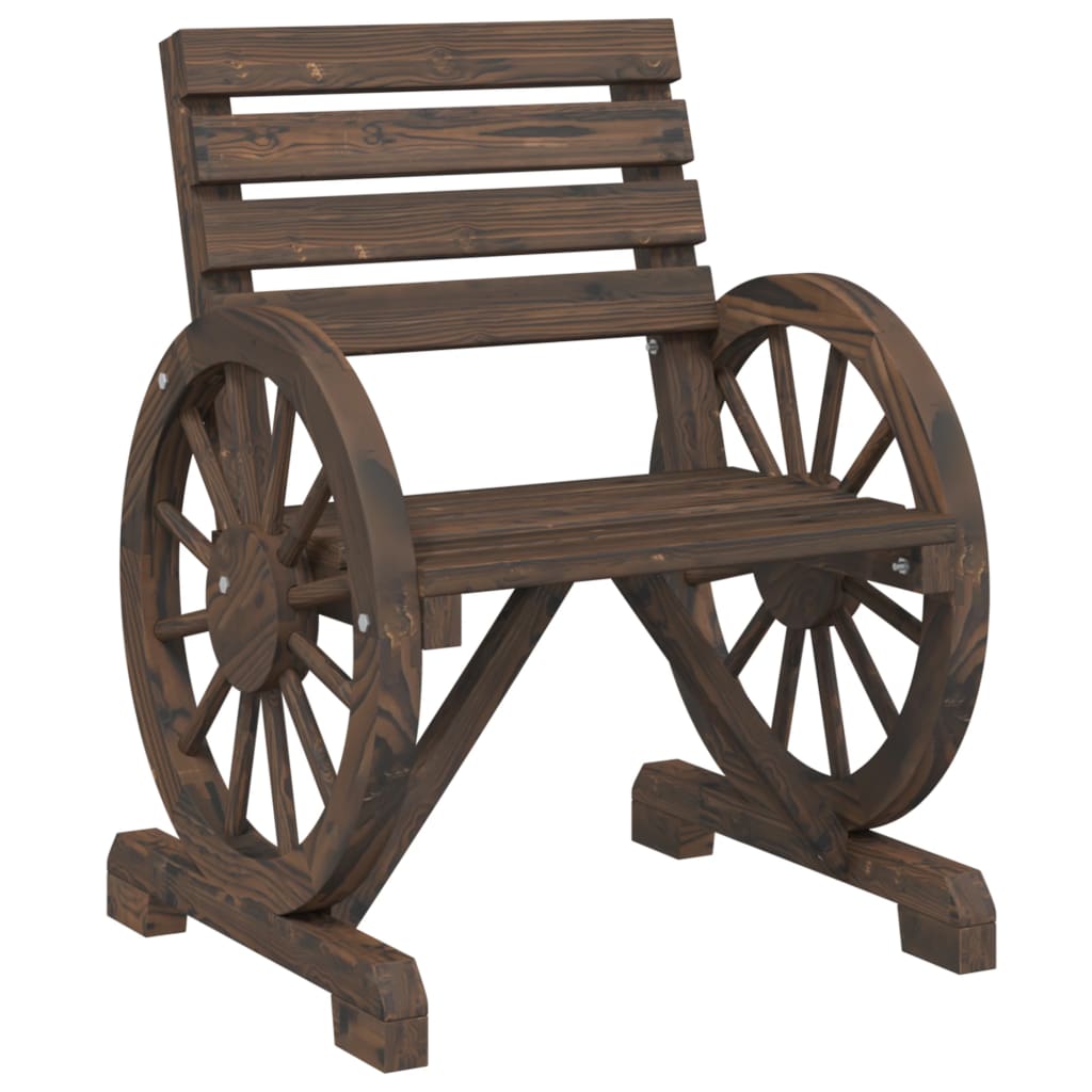 vidaXL Garden Chair 58x58x78.5 cm Solid Wood Fir