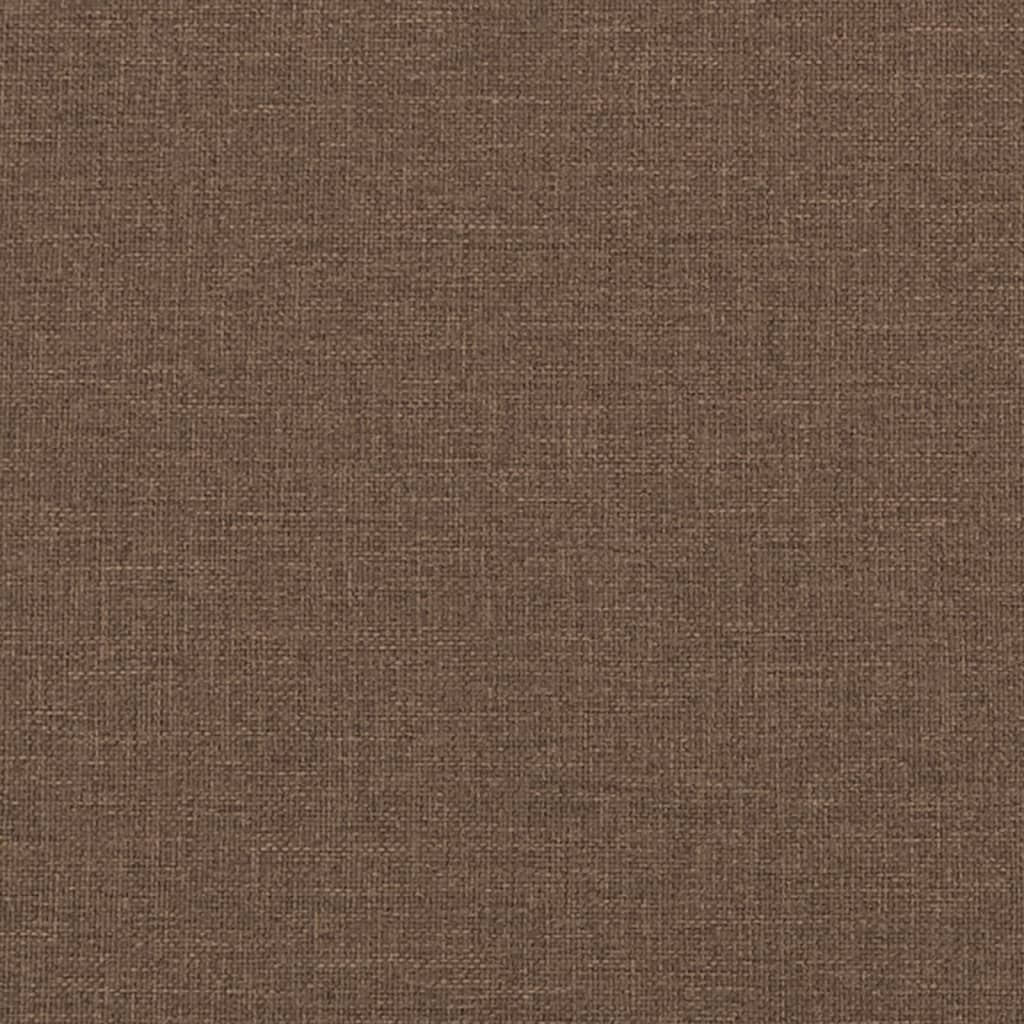 vidaXL Recliner Chair Brown Fabric